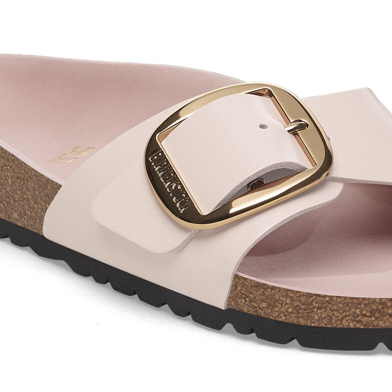 Madrid Big Buckle Natural Leather Patent Madrid Big Buckle Natural Leather Patent