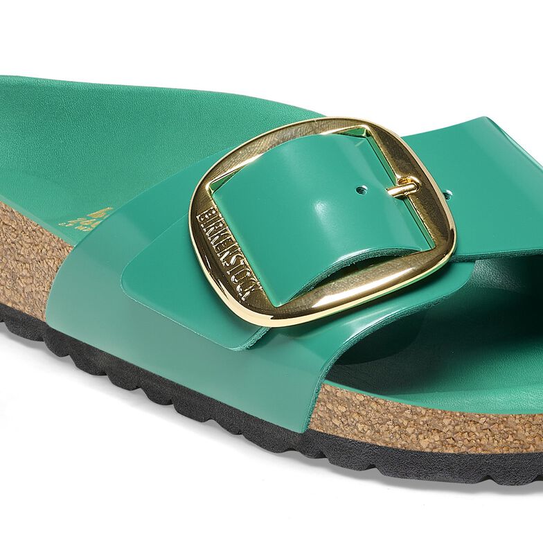 Madrid Big Buckle Natural Leather Patent Madrid Big Buckle Natural Leather Patent
