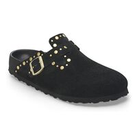Boston Rivets Suede Leather