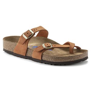 Mayari Soft Footbed Natural Leather Nubuck