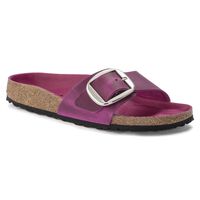 Madrid Big Buckle Natural Leather Oiled