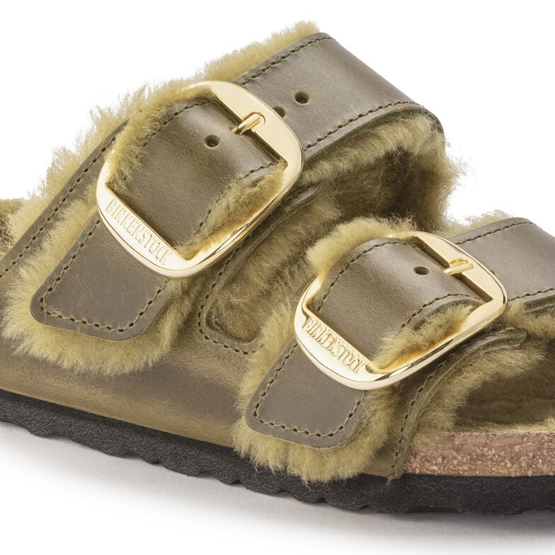 Arizona Big Buckle Shearling Natural Leather Oiled Arizona Big Buckle Shearling Natural Leather Oiled