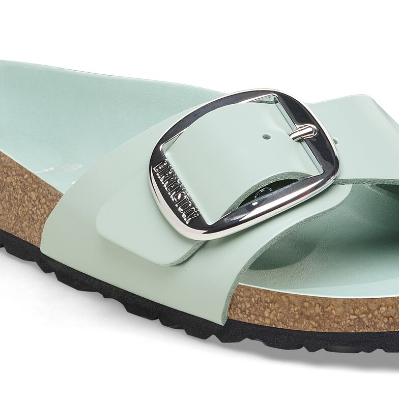 Madrid Big Buckle Natural Leather Patent Madrid Big Buckle Natural Leather Patent