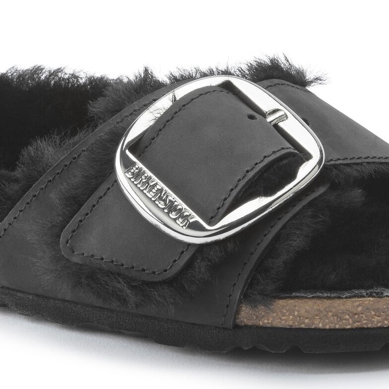Madrid Big Buckle Shearling Natural Leather Oiled Madrid Big Buckle Shearling Natural Leather Oiled