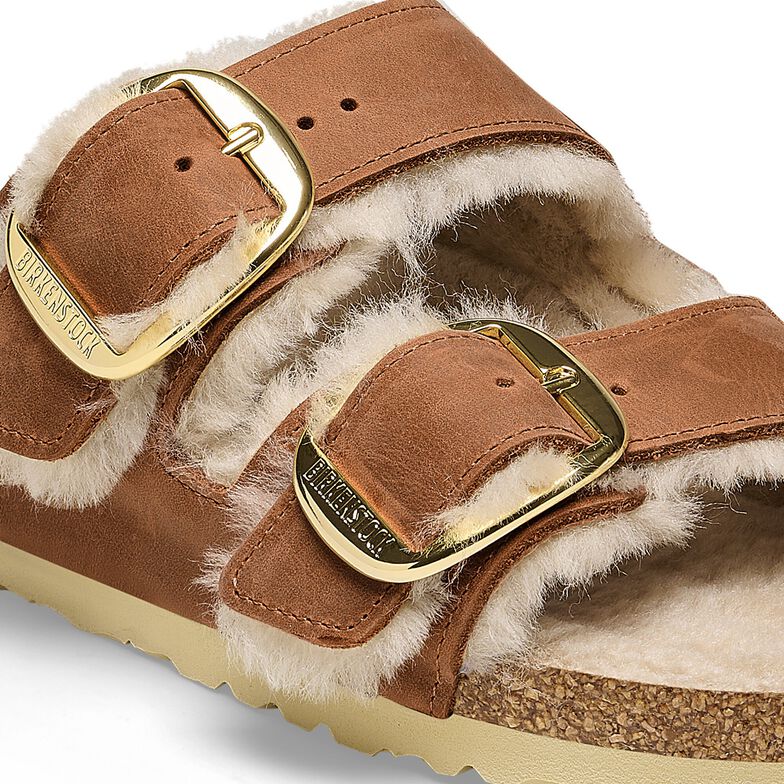 Arizona Big Buckle Shearling Natural Leather Oiled Arizona Big Buckle Shearling Natural Leather Oiled
