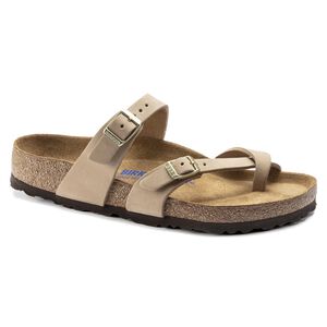 Mayari Soft Footbed Natural Leather Nubuck