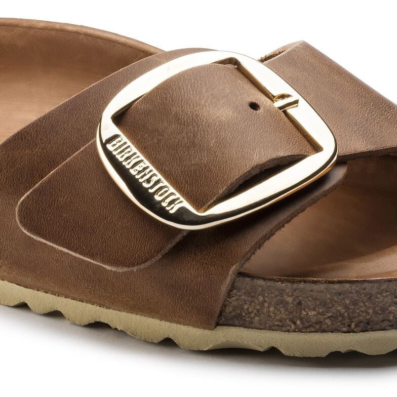 Madrid Big Buckle Natural Leather Oiled Madrid Big Buckle Natural Leather Oiled
