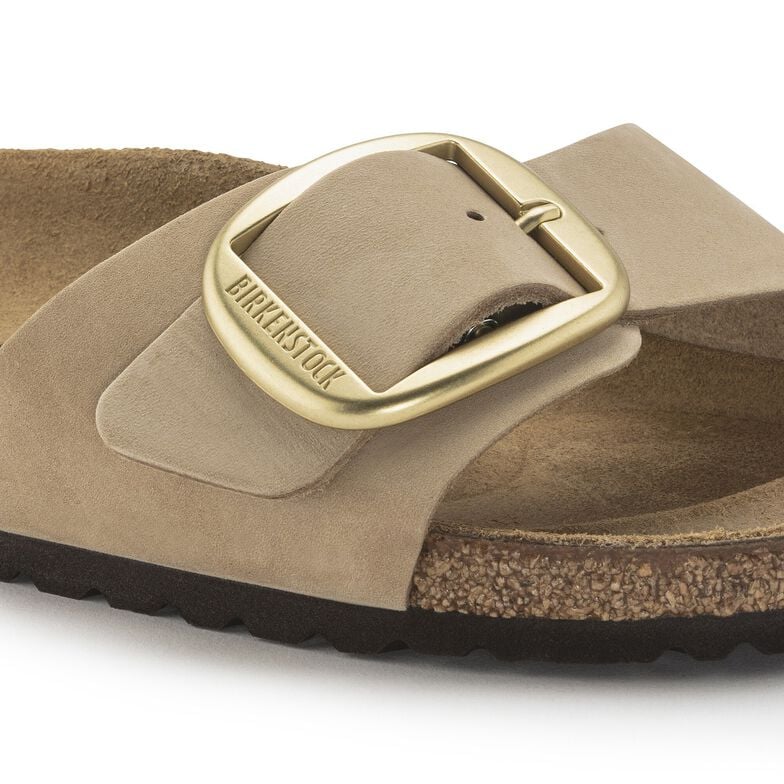 Madrid Big Buckle Natural Leather Nubuck Madrid Big Buckle Natural Leather Nubuck