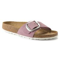 Madrid Big Buckle Nubuk Leather