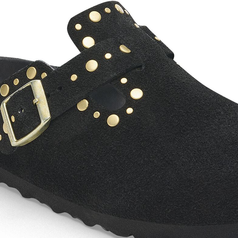 Boston Rivet Suede Leather Boston Rivet Suede Leather