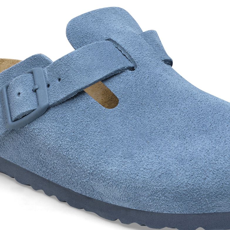 Boston Soft Footbed Suede Leather Boston Soft Footbed Suede Leather