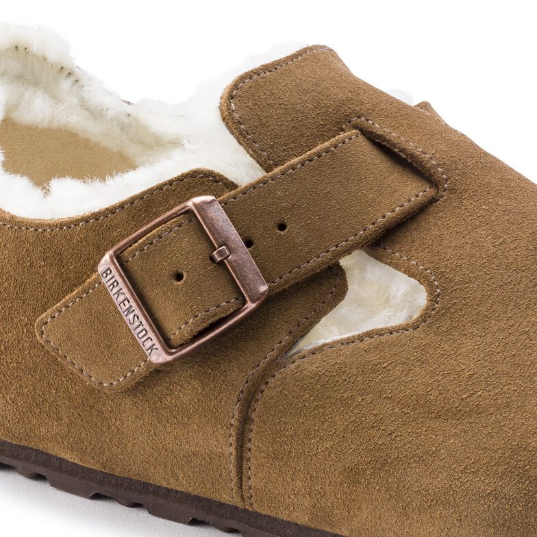 London Shearling Suede Leather London Shearling Suede Leather