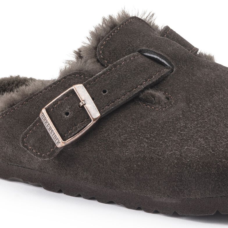 Boston Shearling Suede Leather Boston Shearling Suede Leather