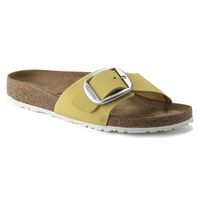 Madrid Big Buckle Nubuk Leather