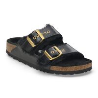Arizona Shearling Eyelets Patent Leather