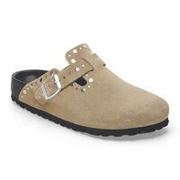 Boston Rivets Suede Leather