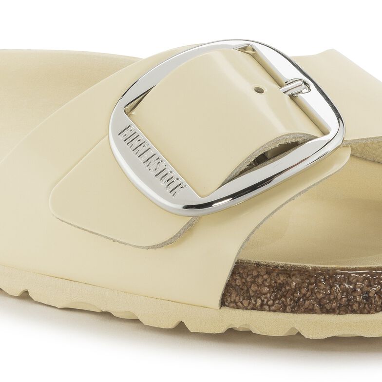 Madrid Big Buckle Natural Leather Patent Madrid Big Buckle Natural Leather Patent