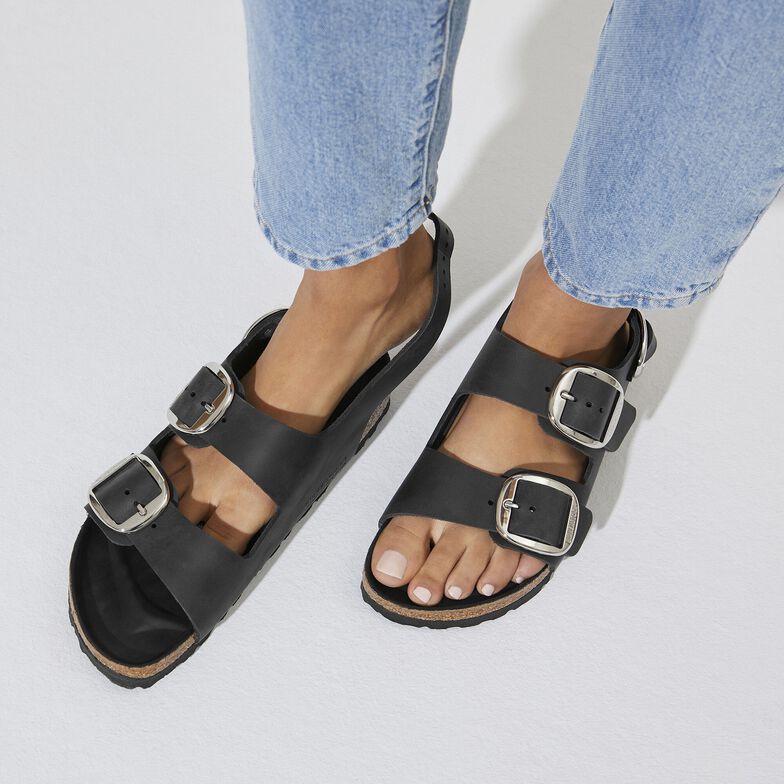 Milano Big Buckle Natural Leather Oiled Milano Big Buckle Natural Leather Oiled