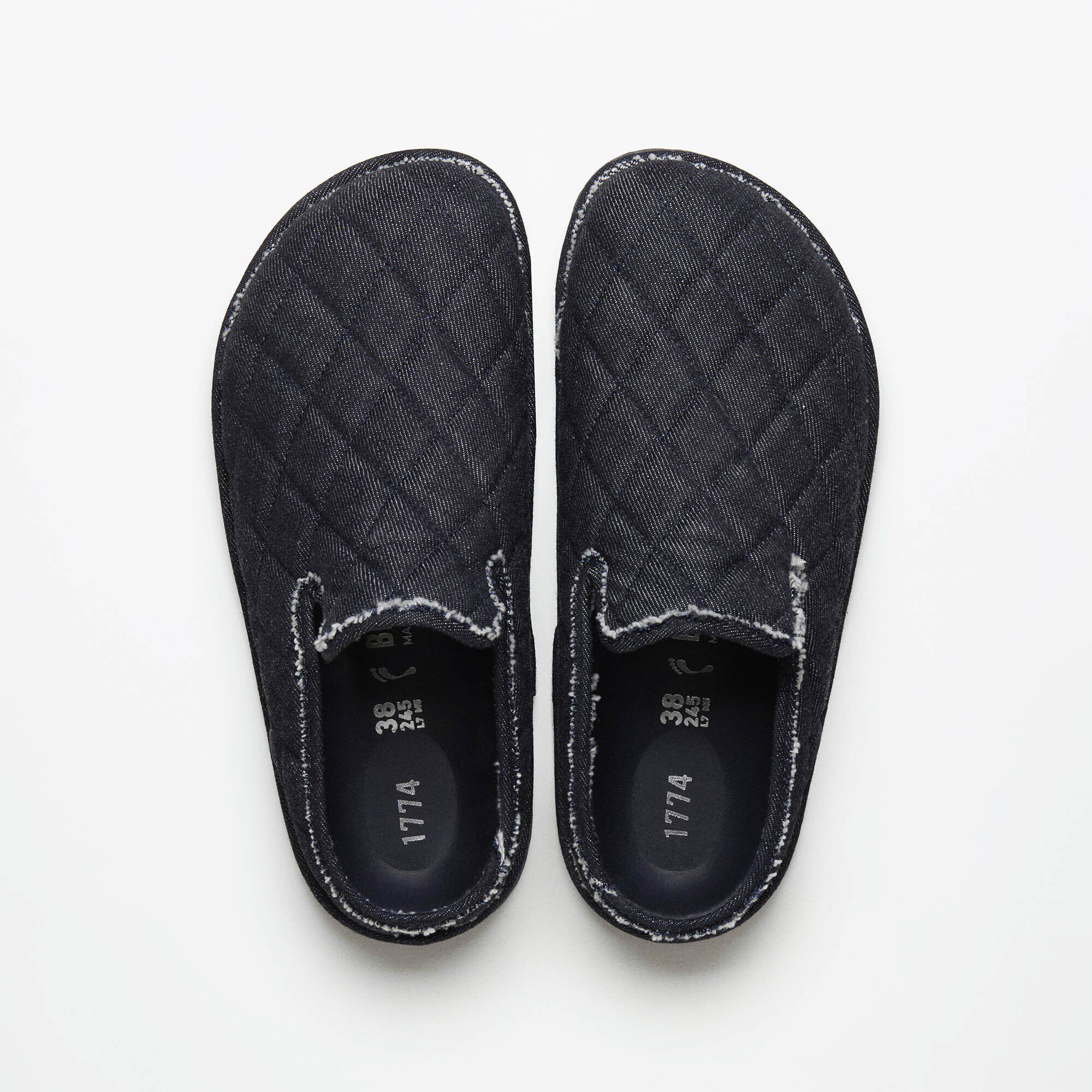 1774 Eliscu Denim Leather-Cotton