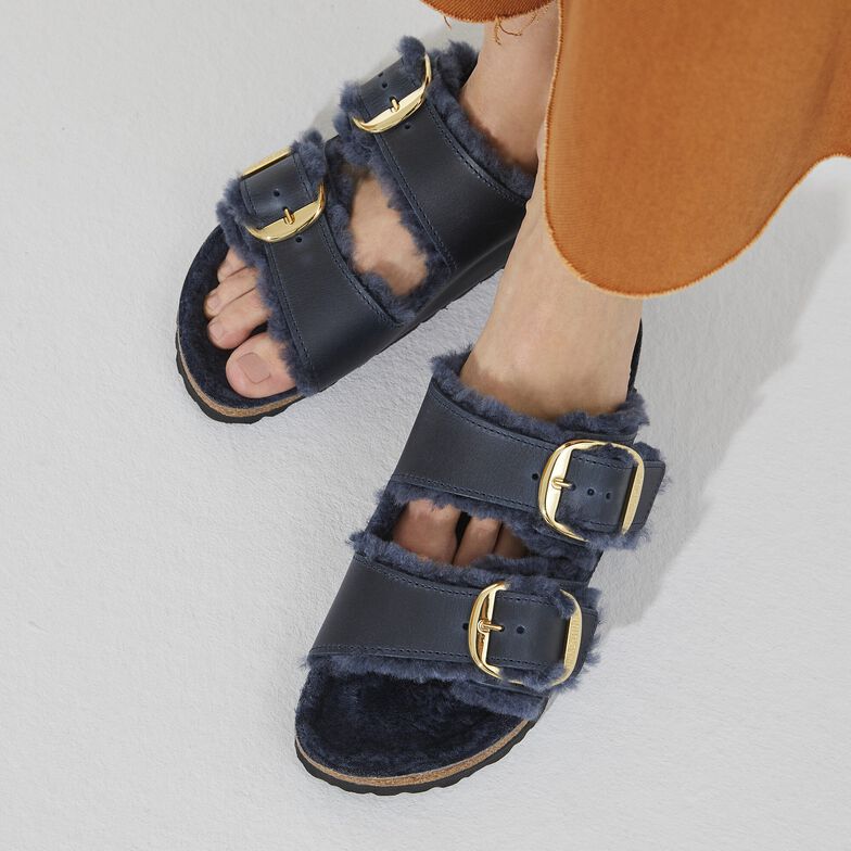 Arizona Big Buckle Shearling Natural Leather Oiled Arizona Big Buckle Shearling Natural Leather Oiled