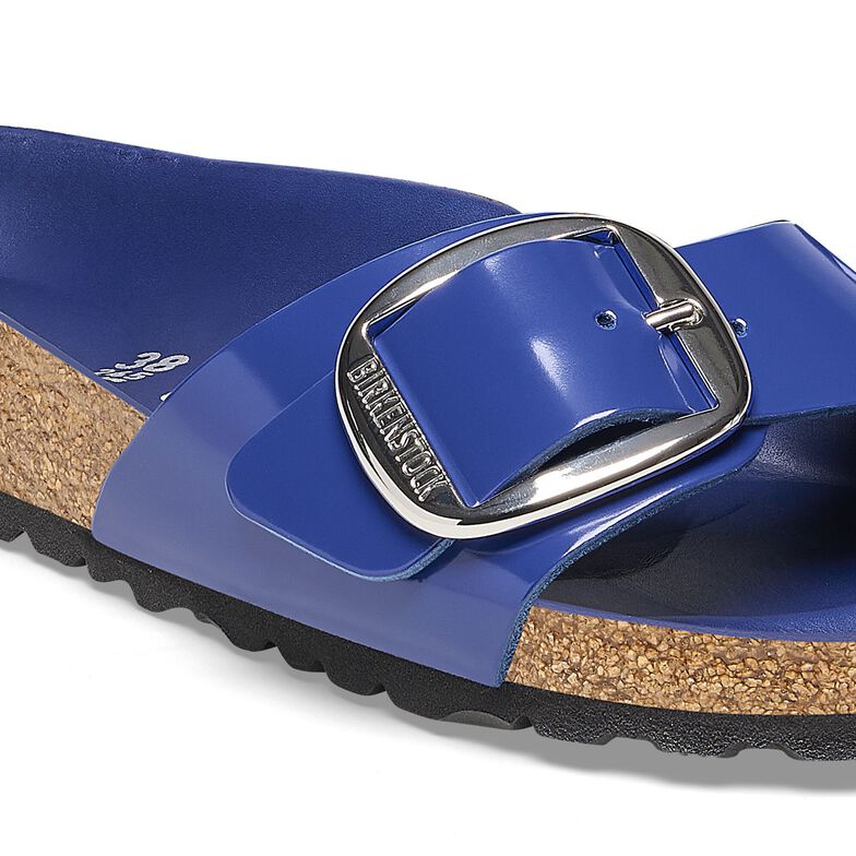 Madrid Big Buckle Natural Leather Patent Madrid Big Buckle Natural Leather Patent