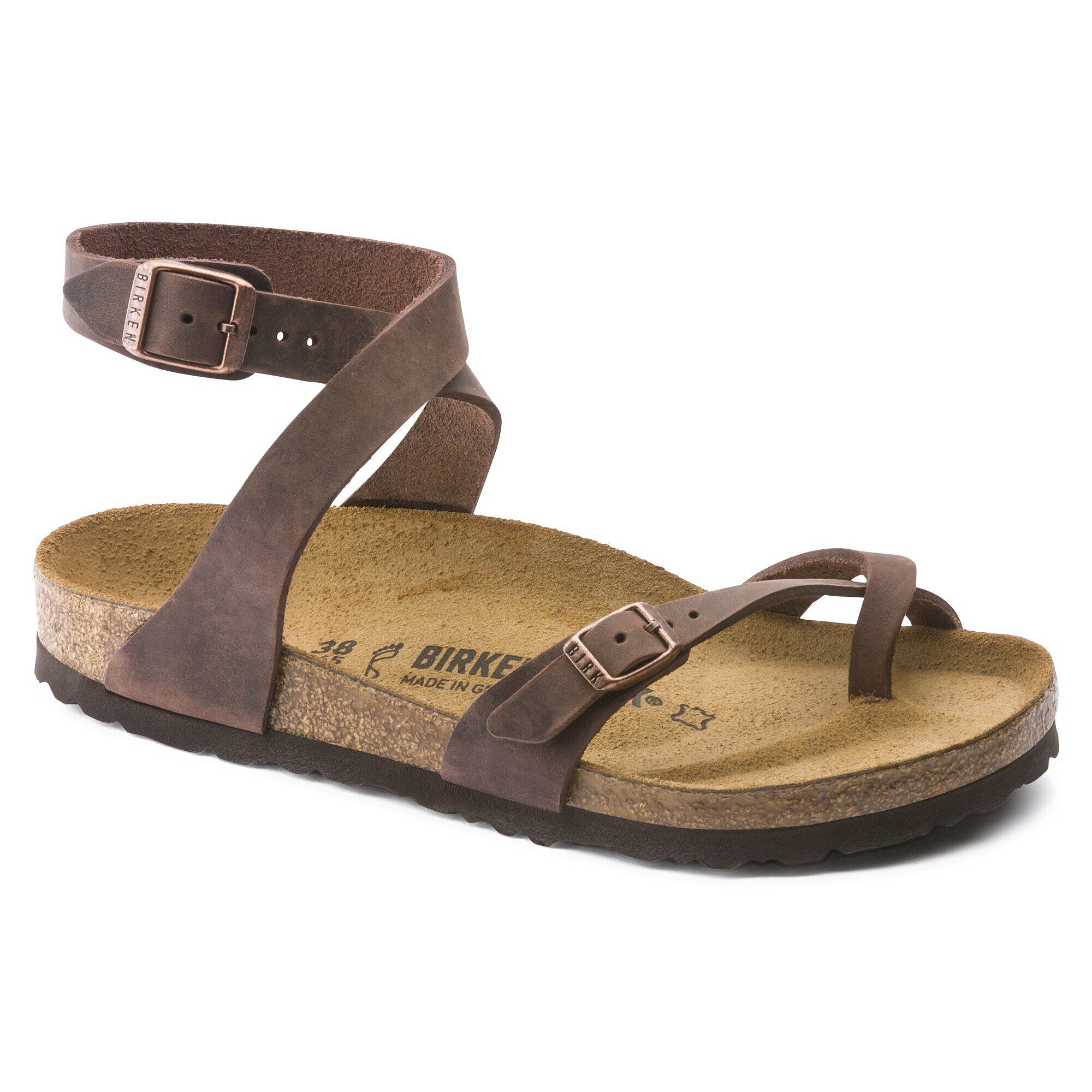 Yara Oiled Leather Habana BIRKENSTOCK