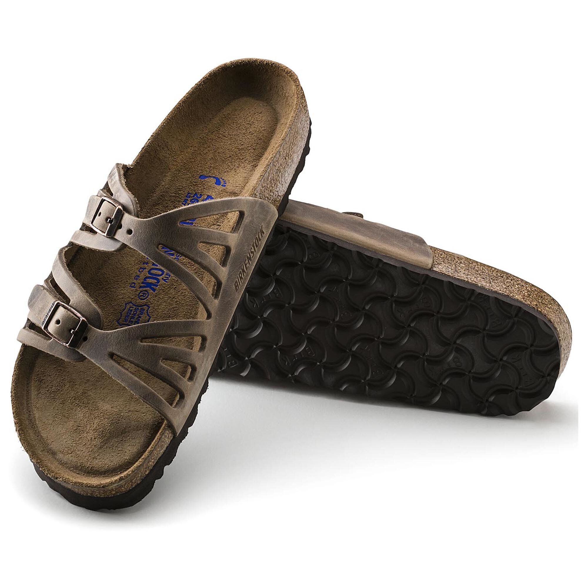 Granada Soft Footbed Oiled Leather Tobacco Brown BIRKENSTOCK