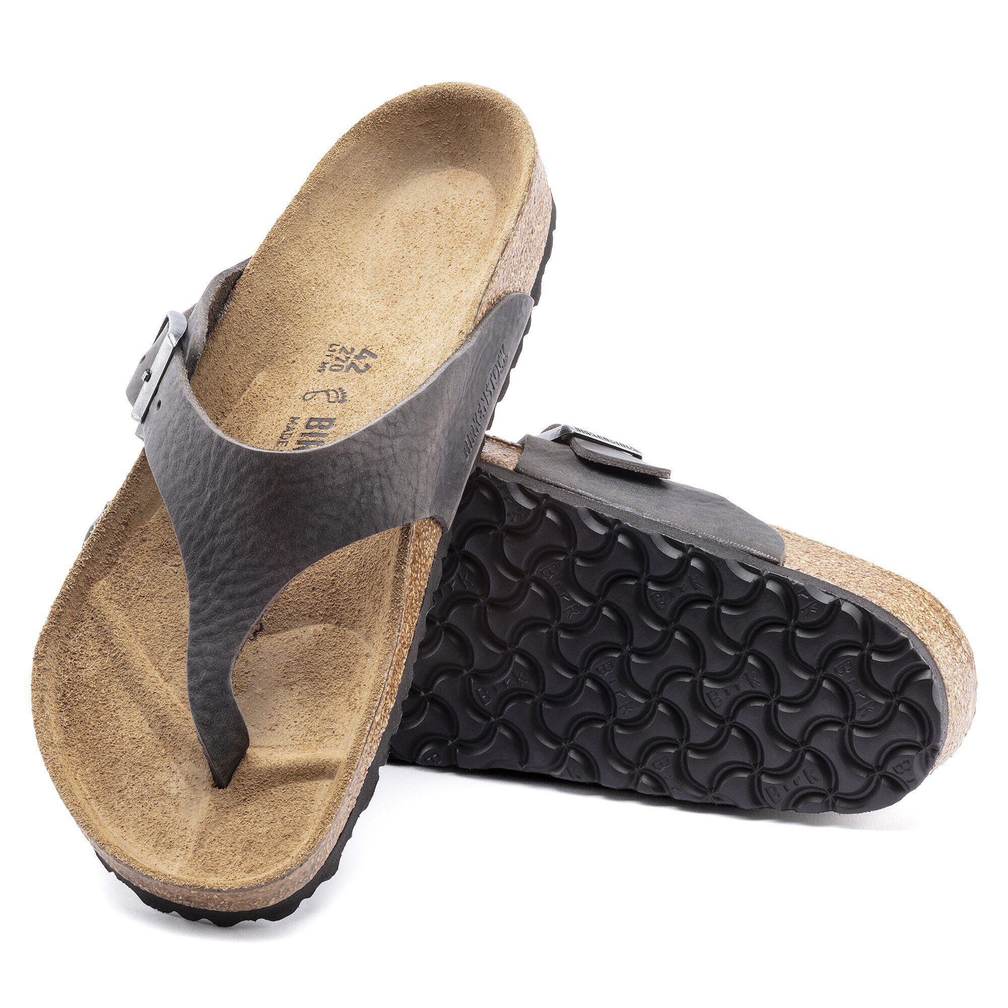 Como Nubuck Leather Camberra Iron BIRKENSTOCK