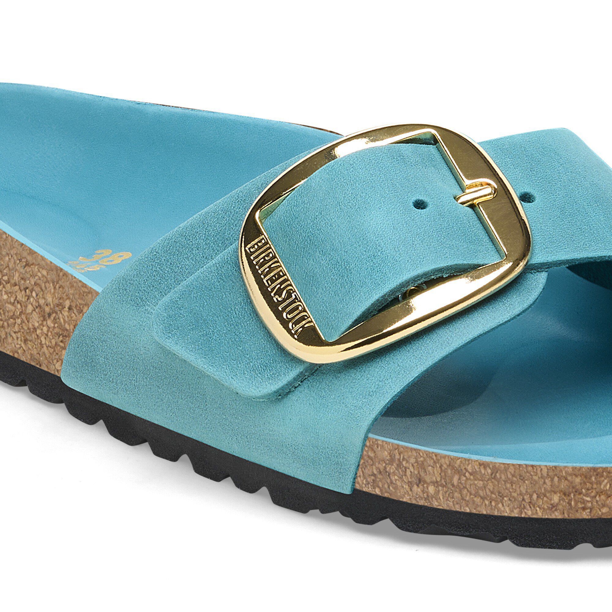 Madrid Big Buckle Natural Leather Oiled