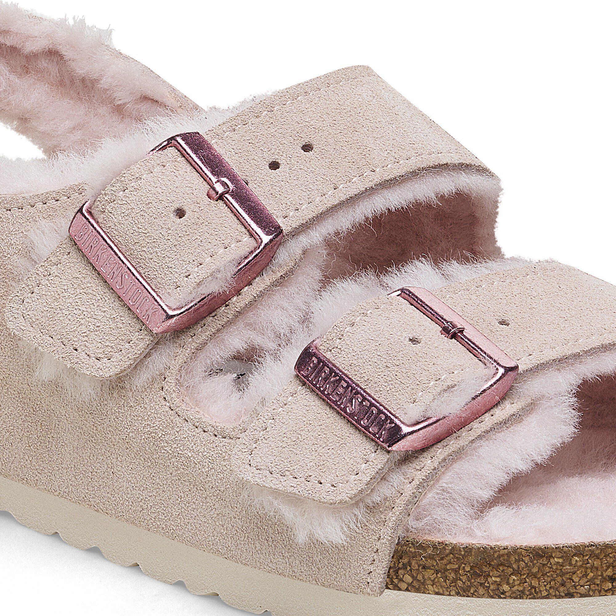 Milano Shearling Suede Leather/Fur
