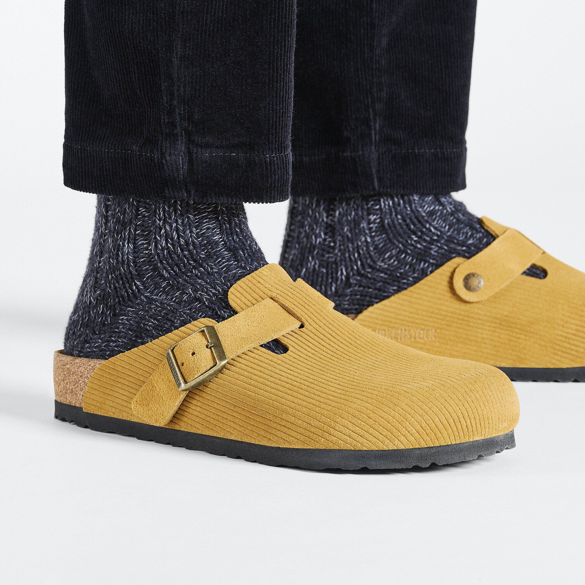 Boston Suede Leather Embossed