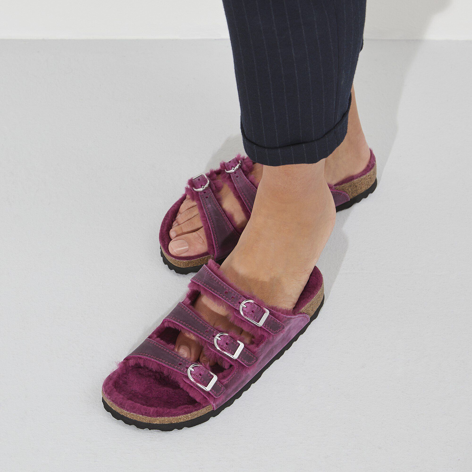 Florida Fresh Shearling Natural Leather Oiled