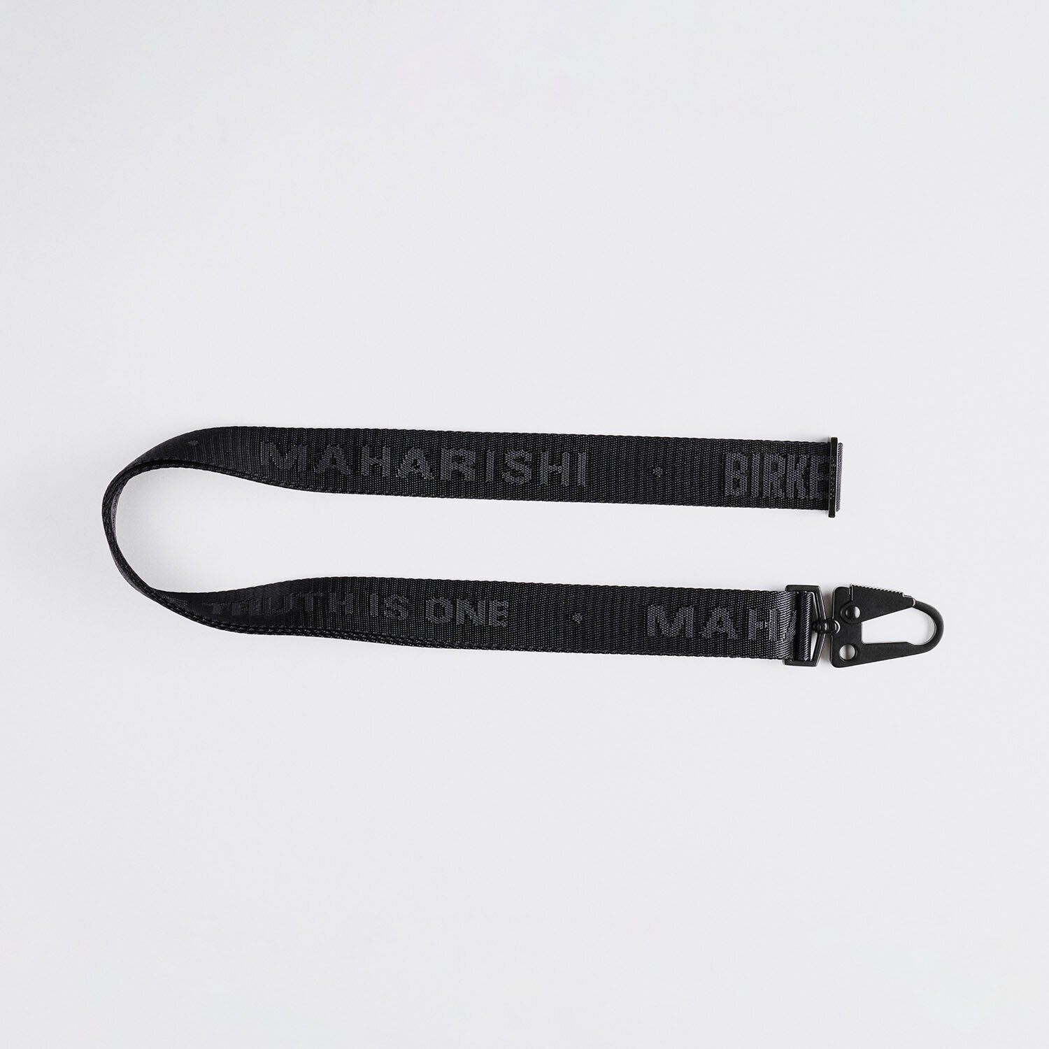 Maharishi Pack Nubuck Leather-Textile Close-up view showing material detail