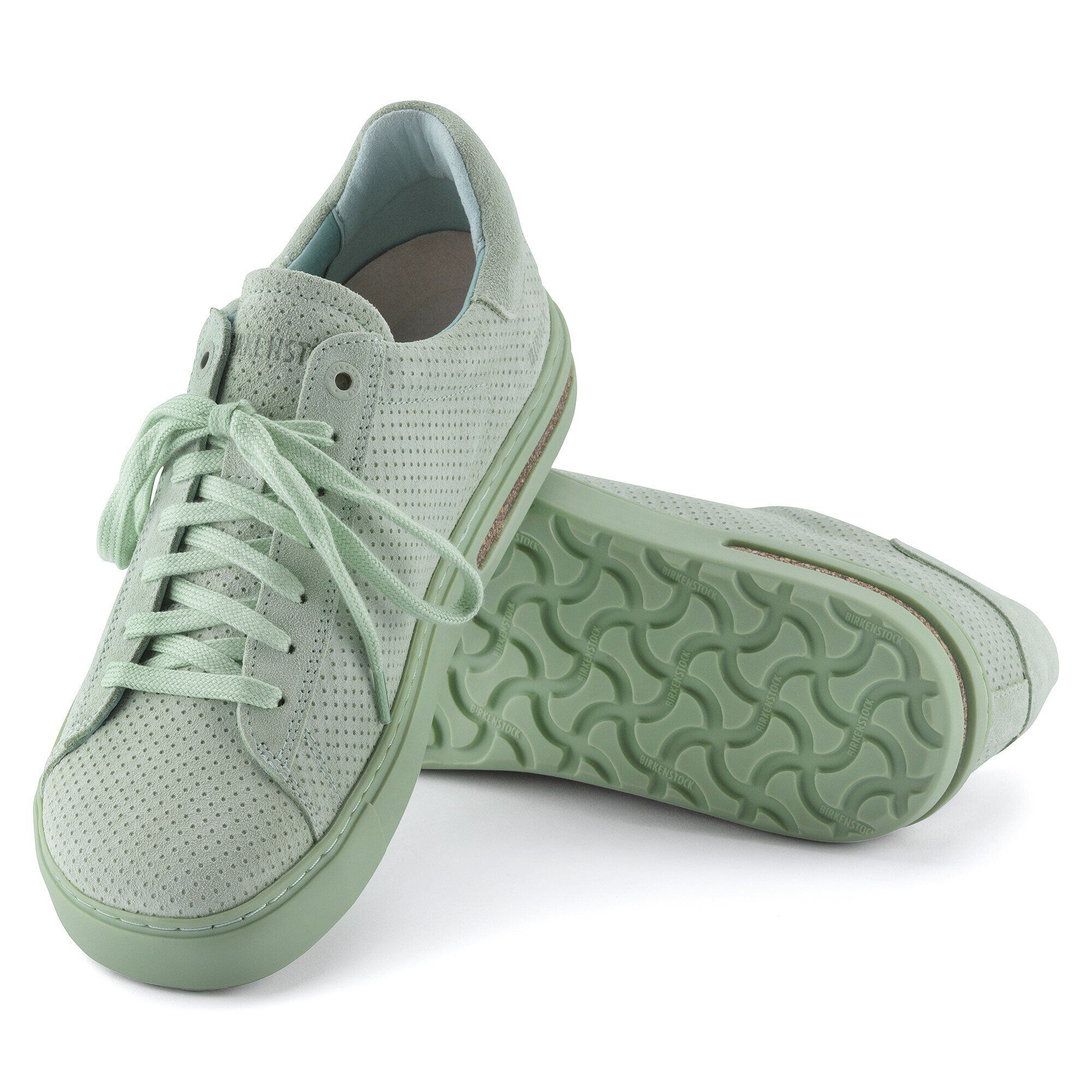 Bend Low Suede Leather Embossed