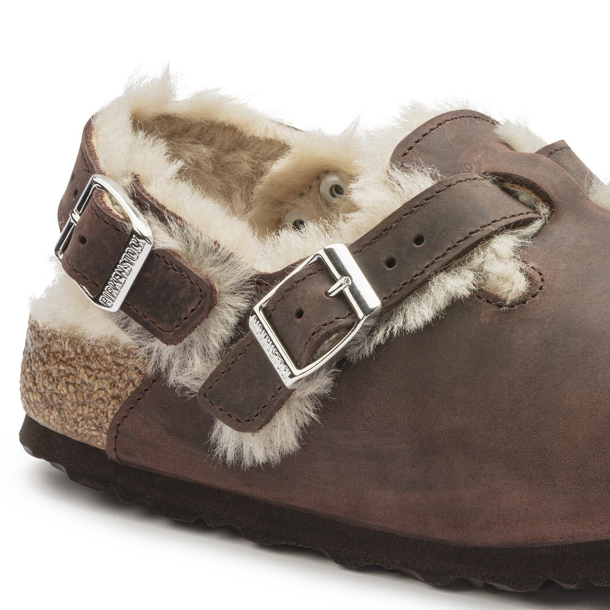 Tokio Shearling Natural Leather Oiled