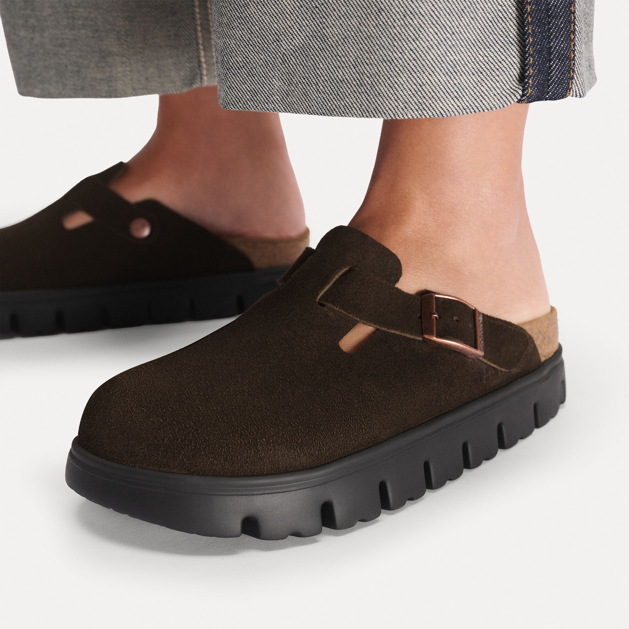 Boston Chunky Suede Leather