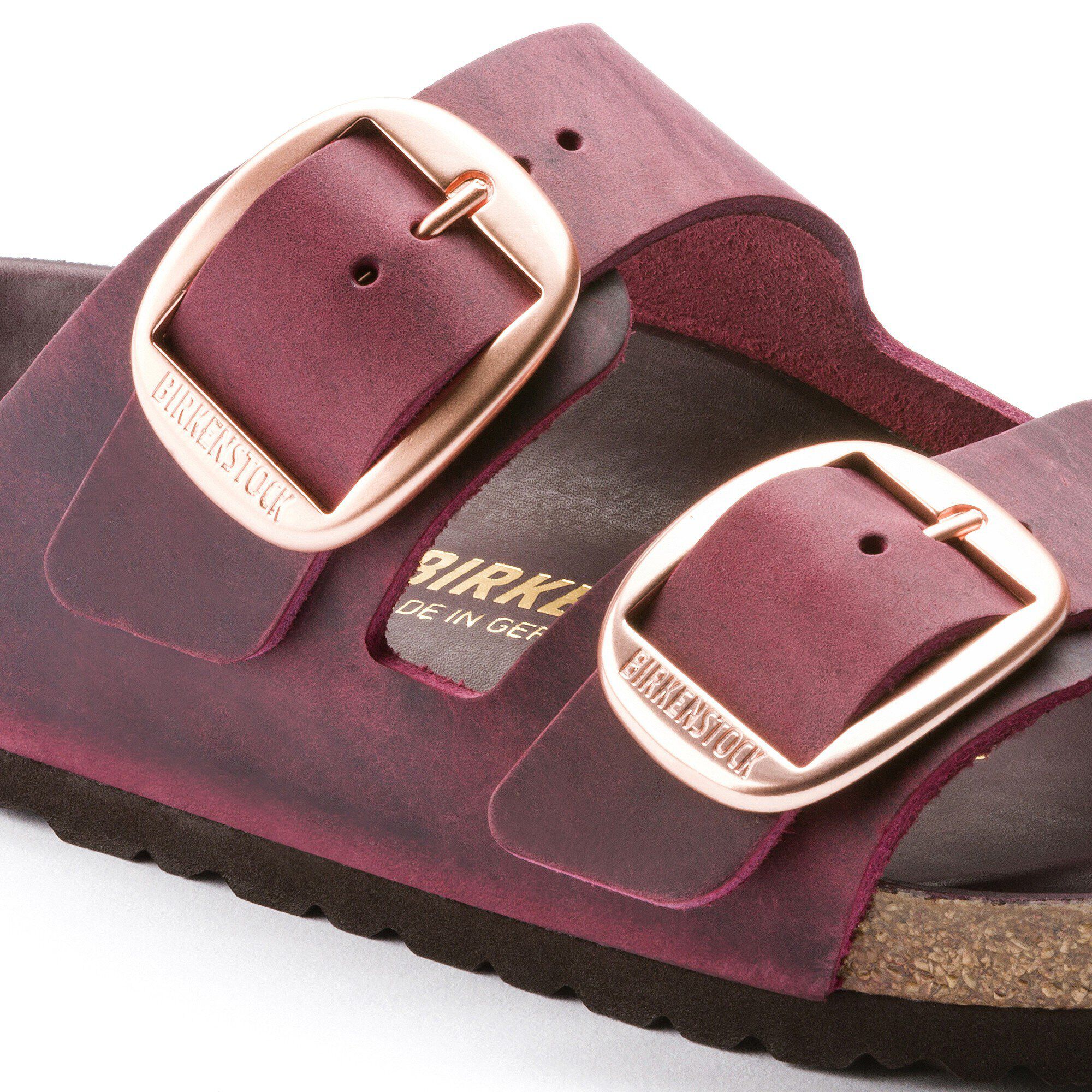 Arizona Big Buckle Natural Leather Oiled