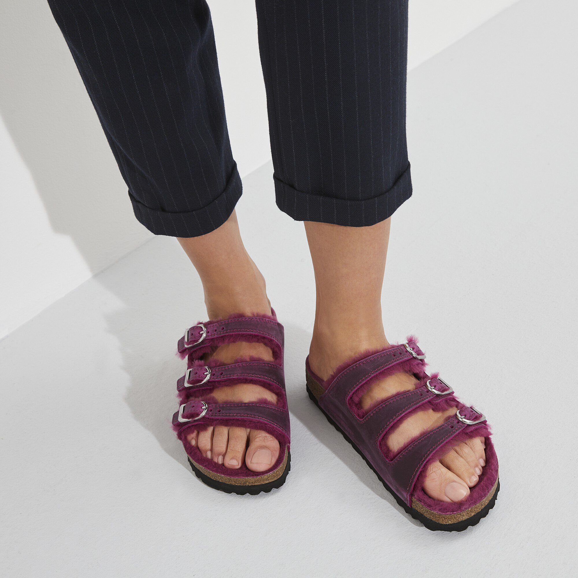 Florida Fresh Shearling Natural Leather Oiled