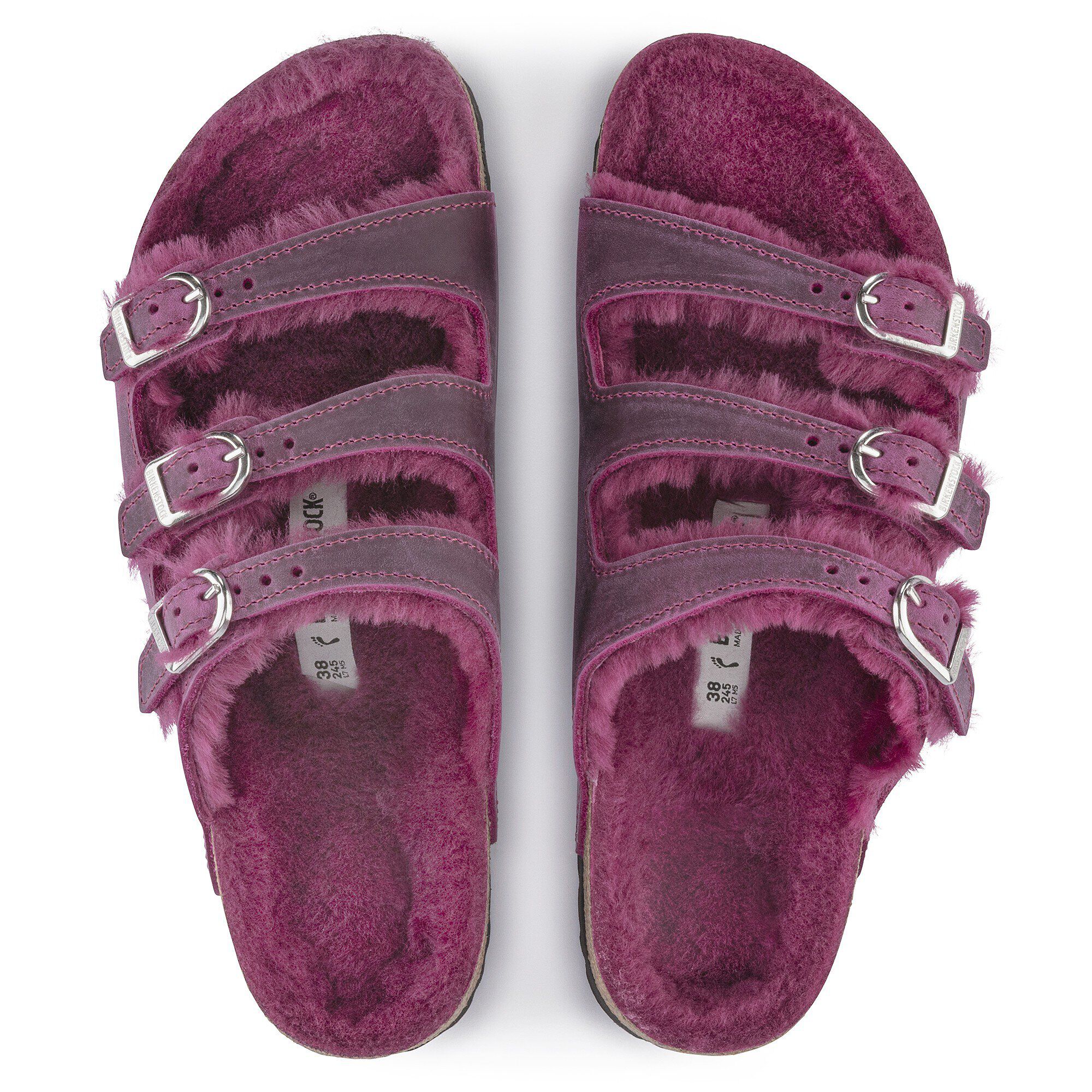 Florida Fresh Shearling Natural Leather Oiled