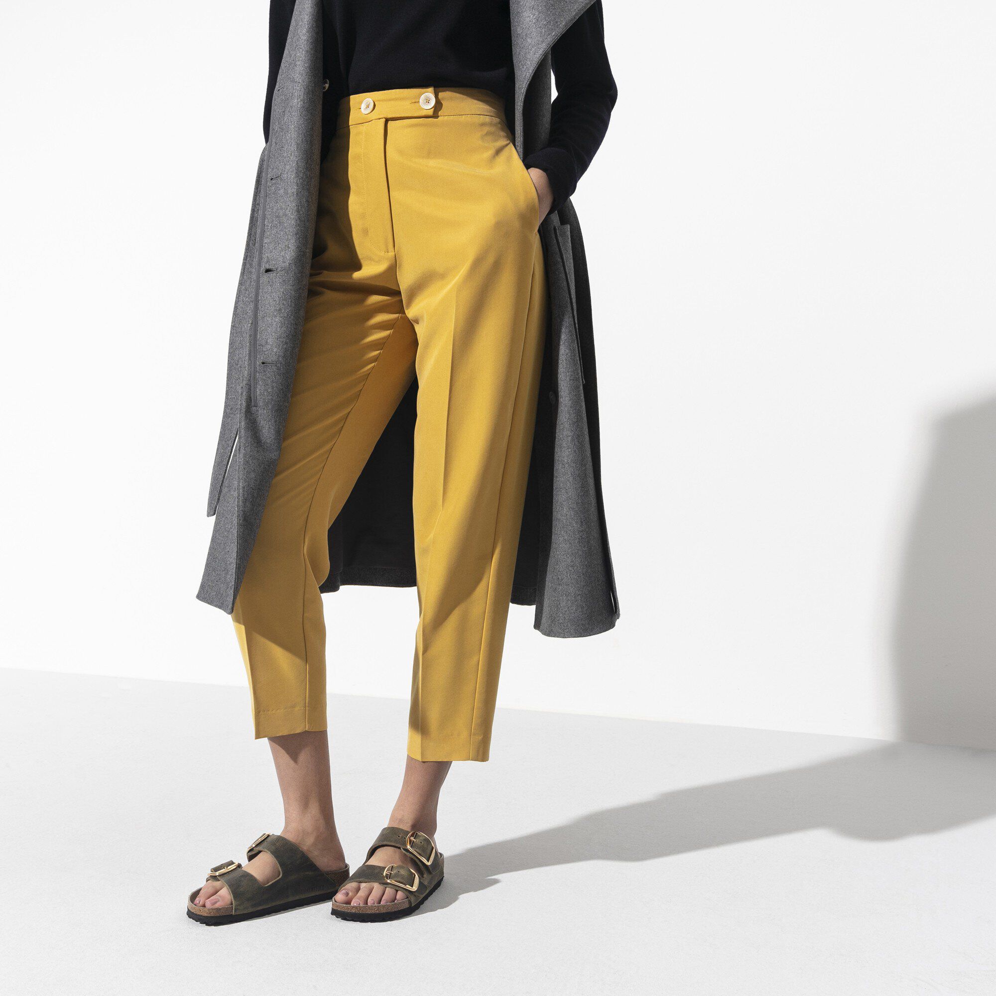 Arizona Big Buckle Natural Leather Oiled