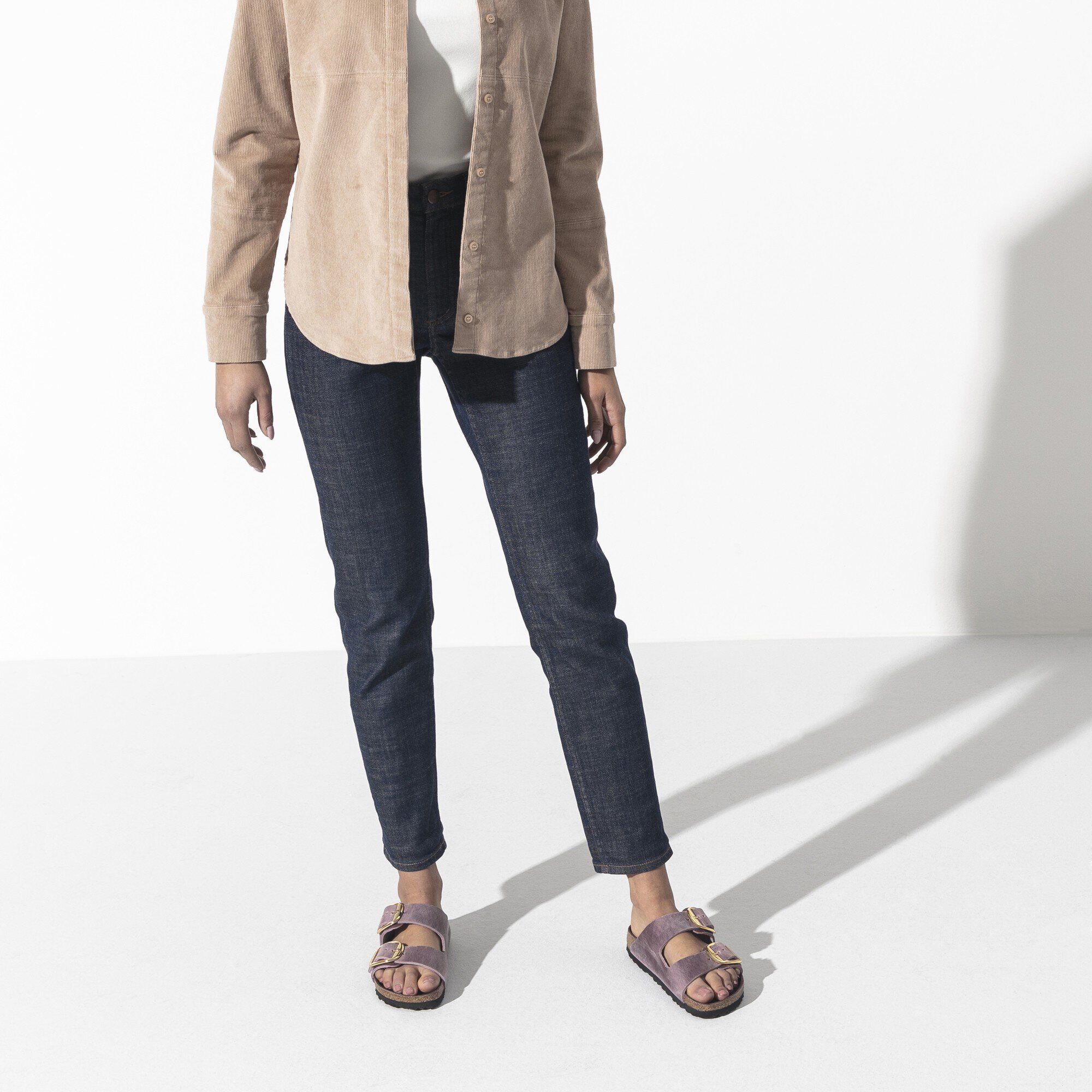 Arizona Big Buckle Natural Leather Oiled