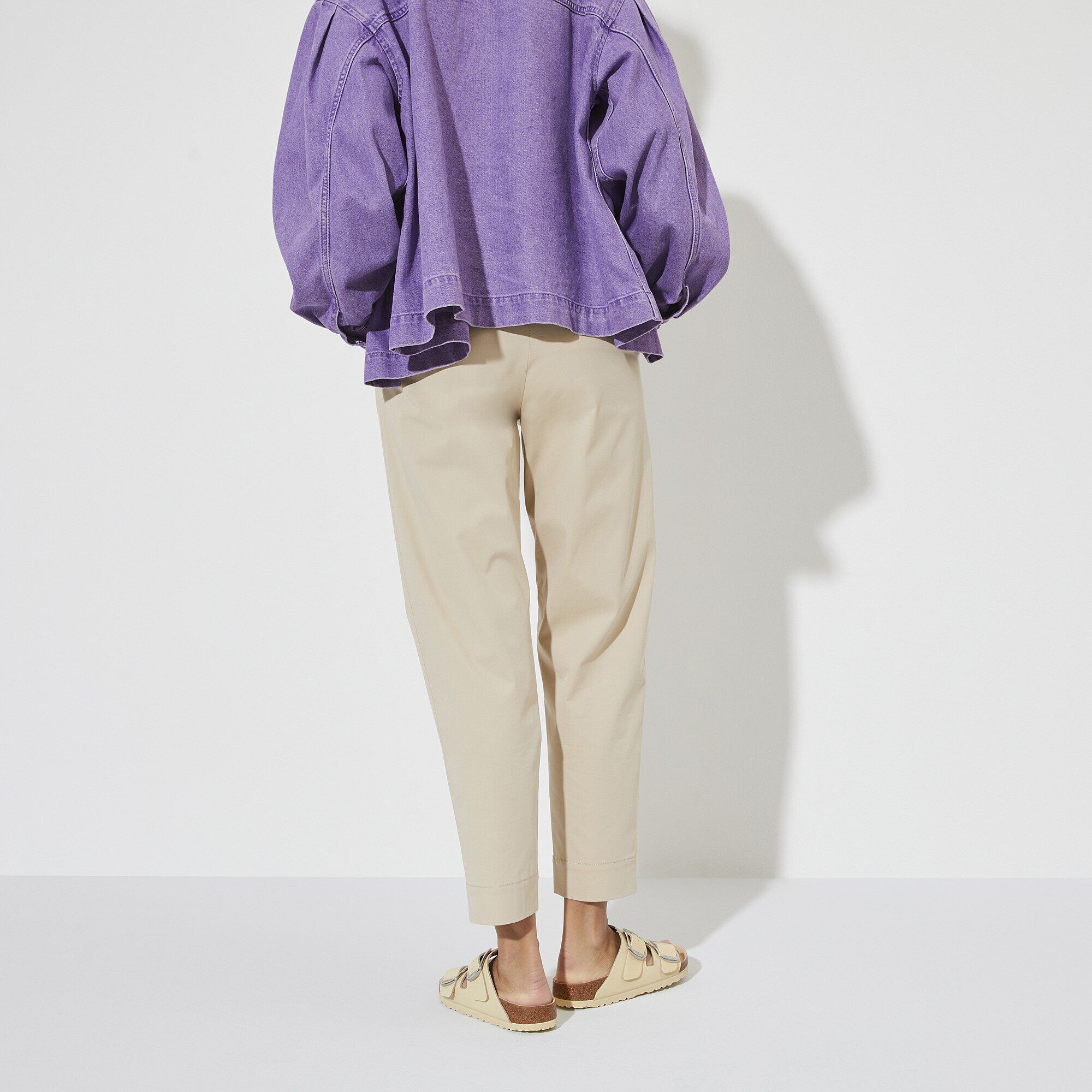 Arizona Big Buckle Natural Leather Patent