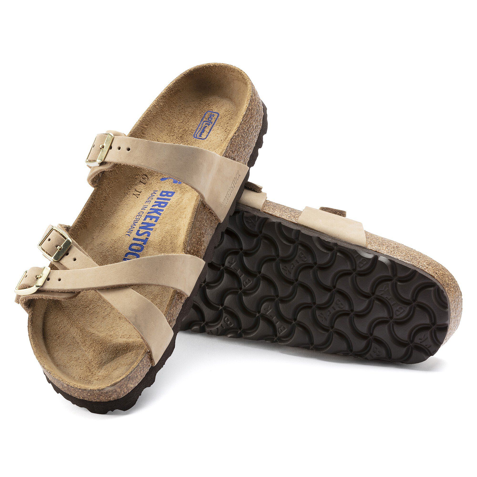 Franca Soft Footbed Nubuk Leather