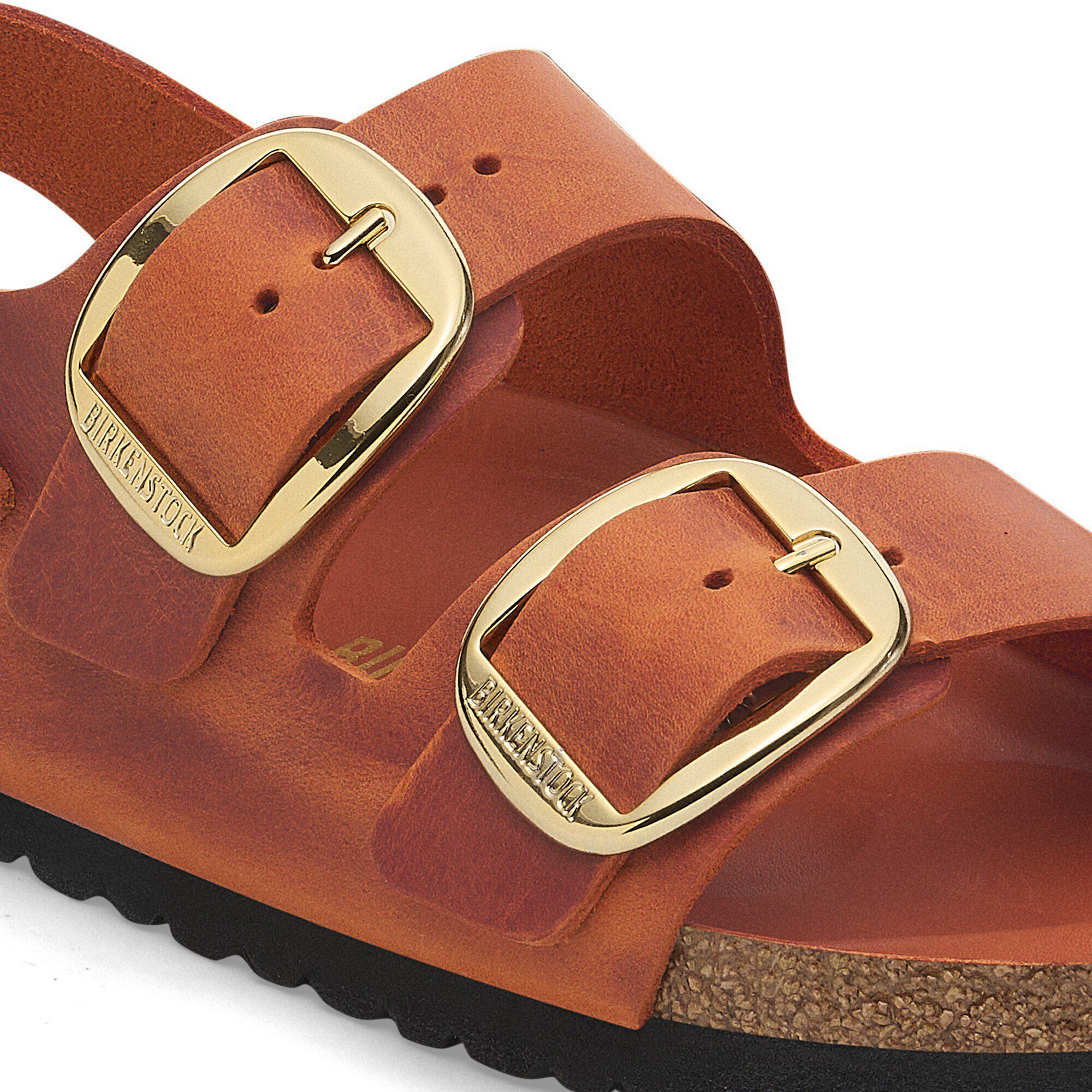 Milano Big Buckle Natural Leather Oiled