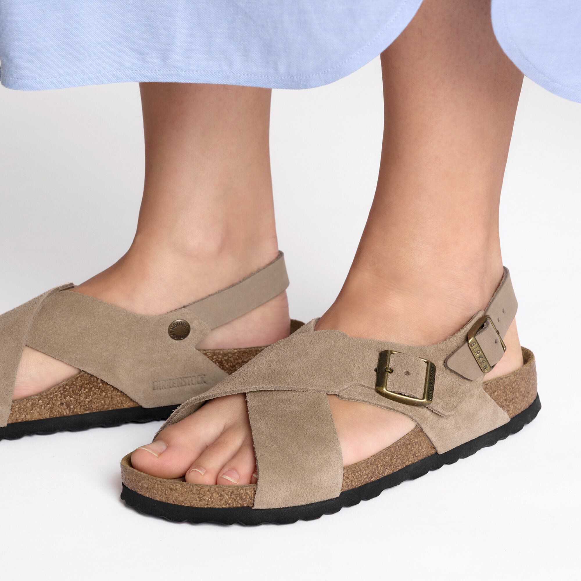 Tulum Soft Footbed Nubuck Leather/Suede