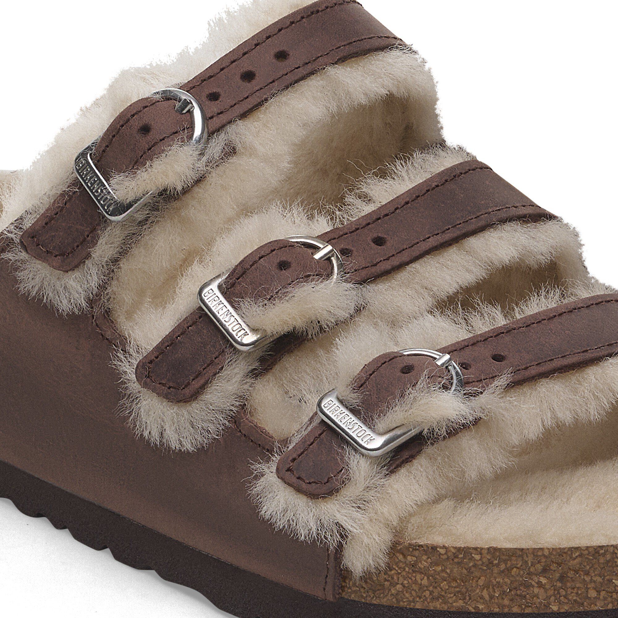 Florida Fresh Shearling Natural Leather Oiled