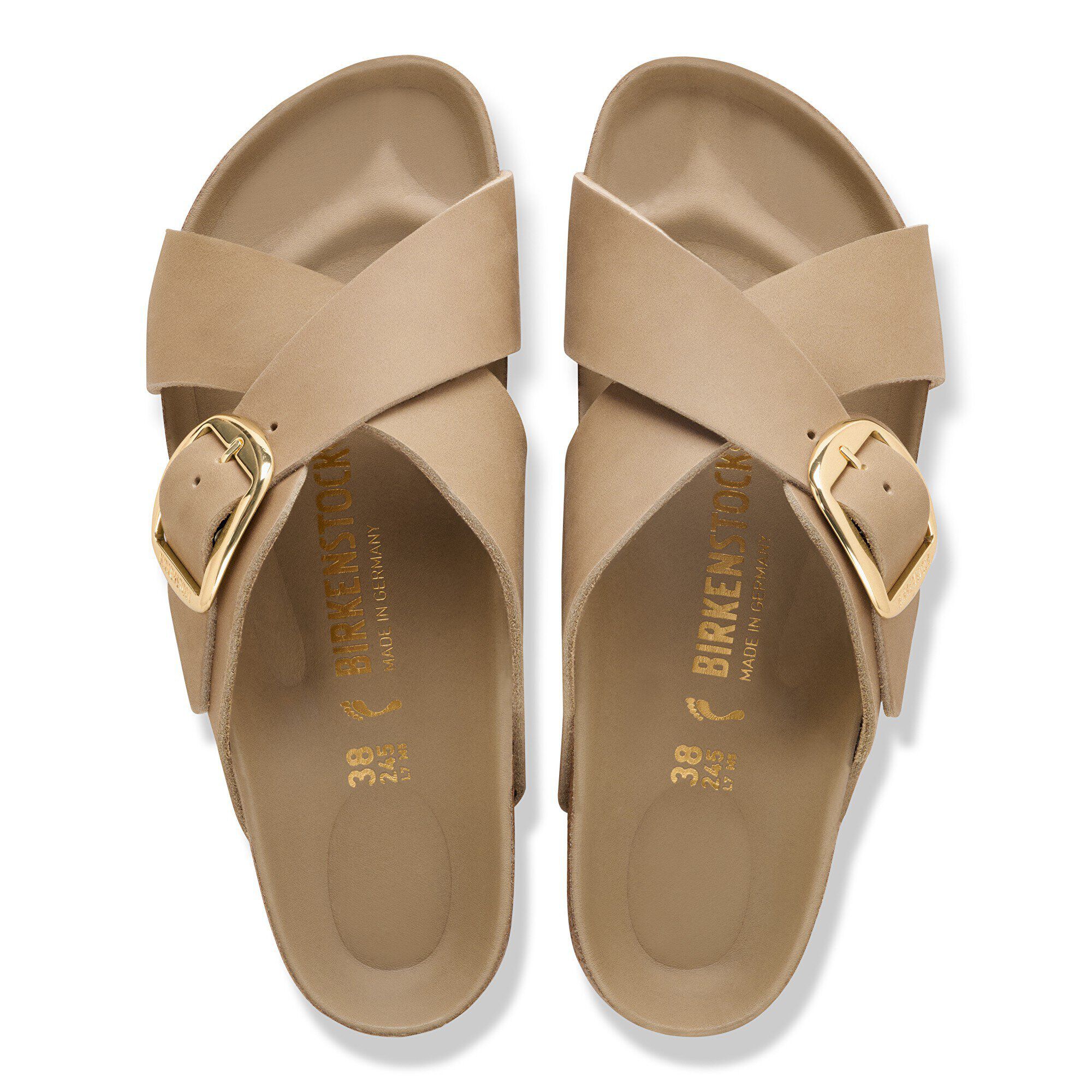 Siena Big Buckle Natural Leather Oiled