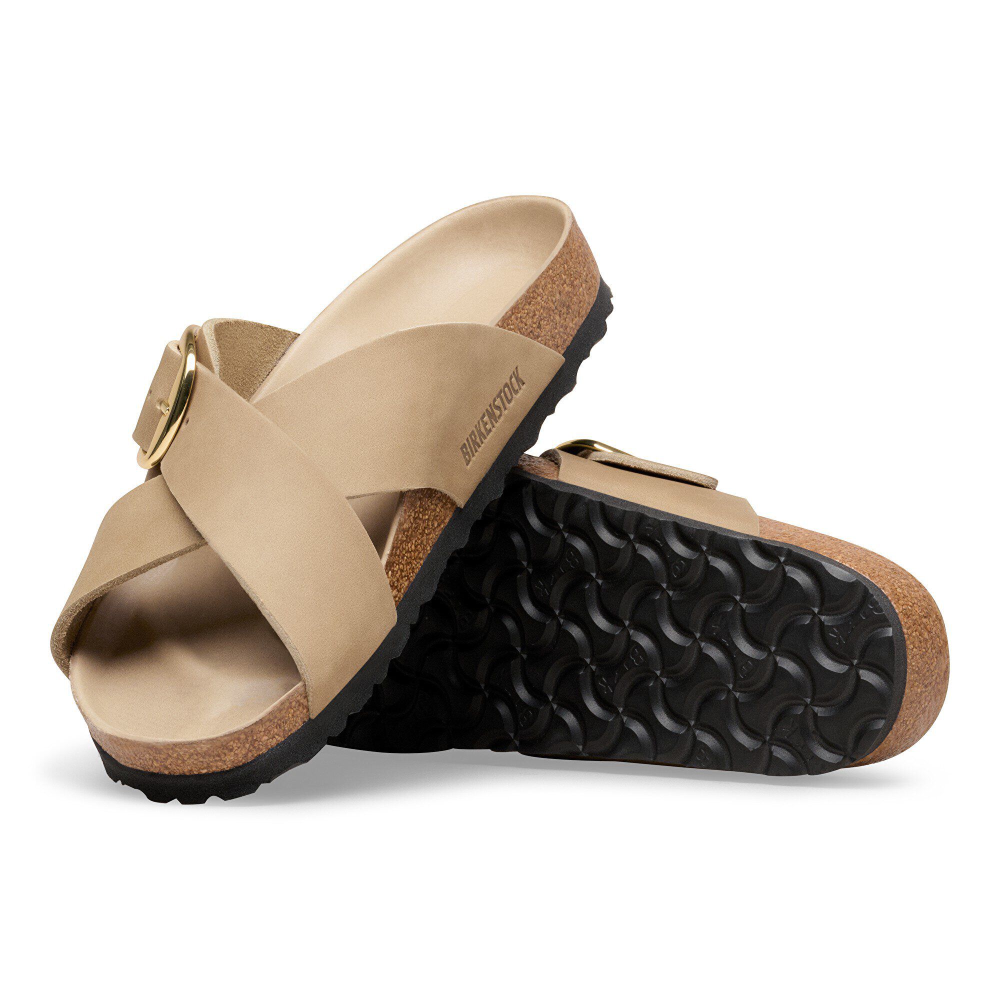 Siena Big Buckle Natural Leather Oiled