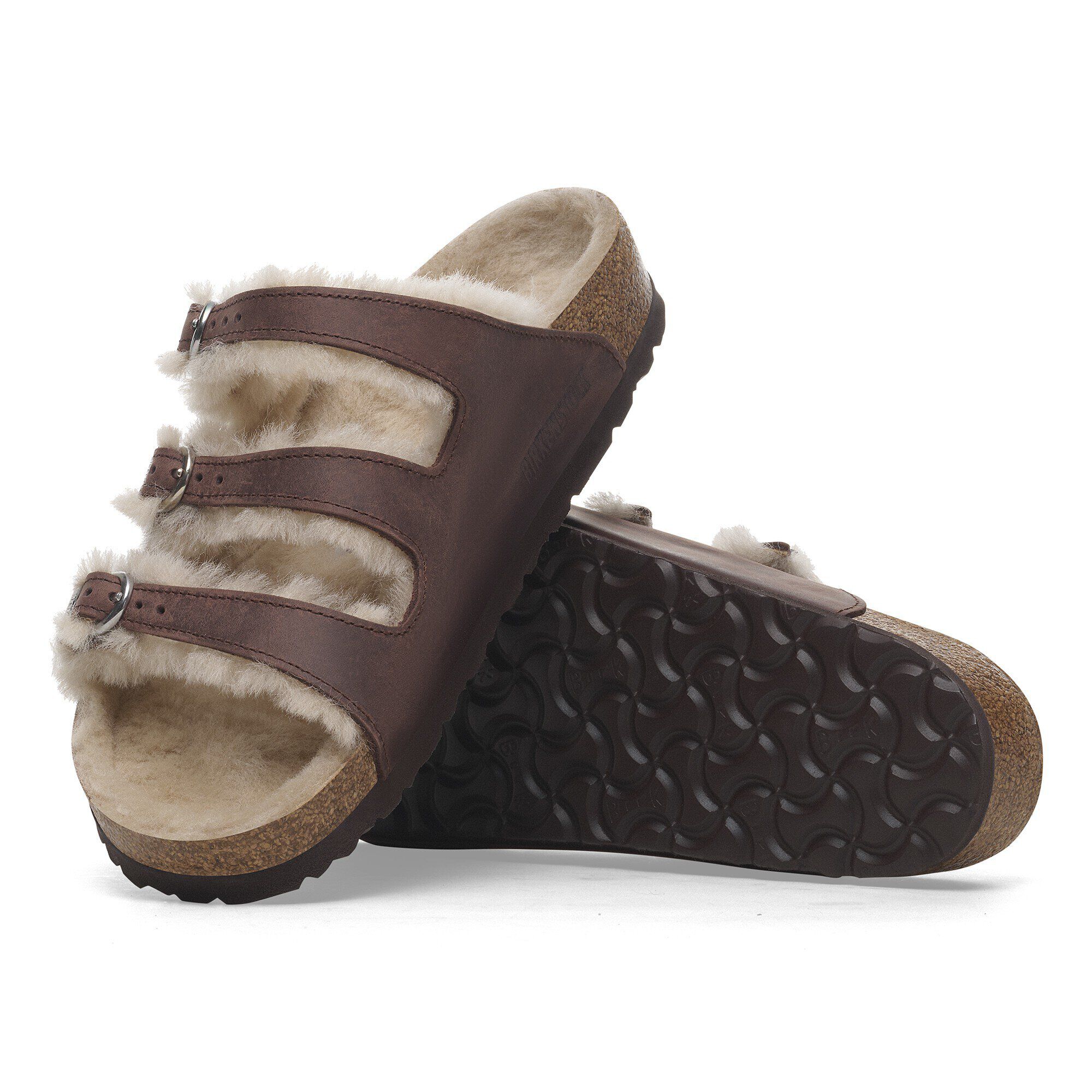 Florida Fresh Shearling Natural Leather Oiled
