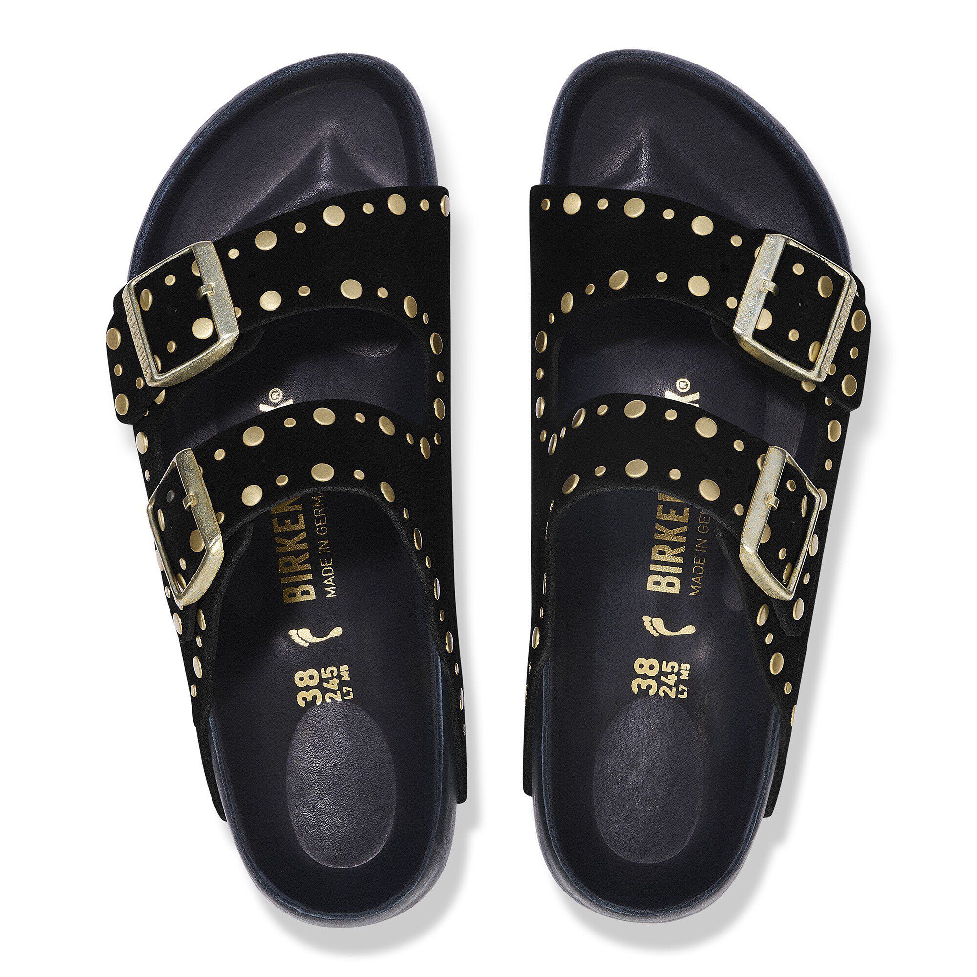 Arizona Rivet Suede Leather